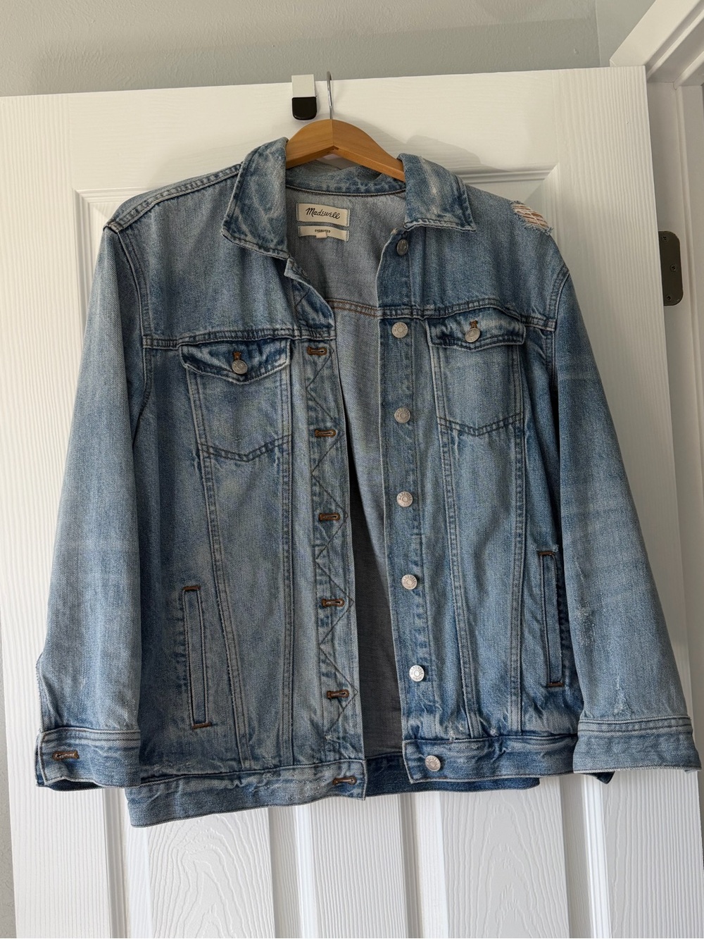 Madewell Oversized Trucker Jacket | Size M